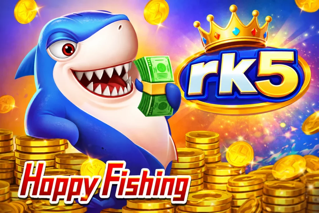 rk5 Happy Fishing — ilustrasi bawah air