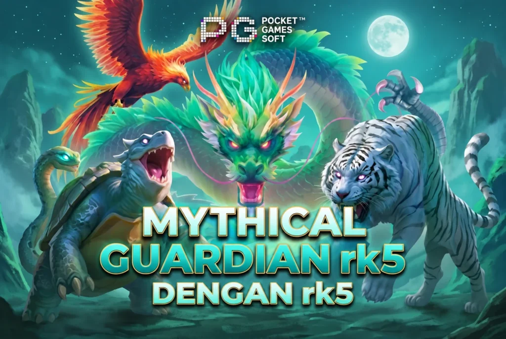 rk5 Mythical Guardian — ilustrasi penjaga fantasi